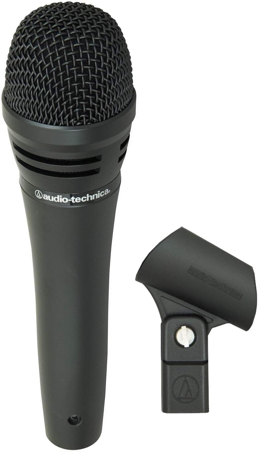 Cardioid Condenser Handheld Microphone Bundle with Boom Stand H456027