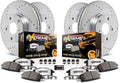 Front and Rear Carbon Fiber Ceramic Brake Kit B800310