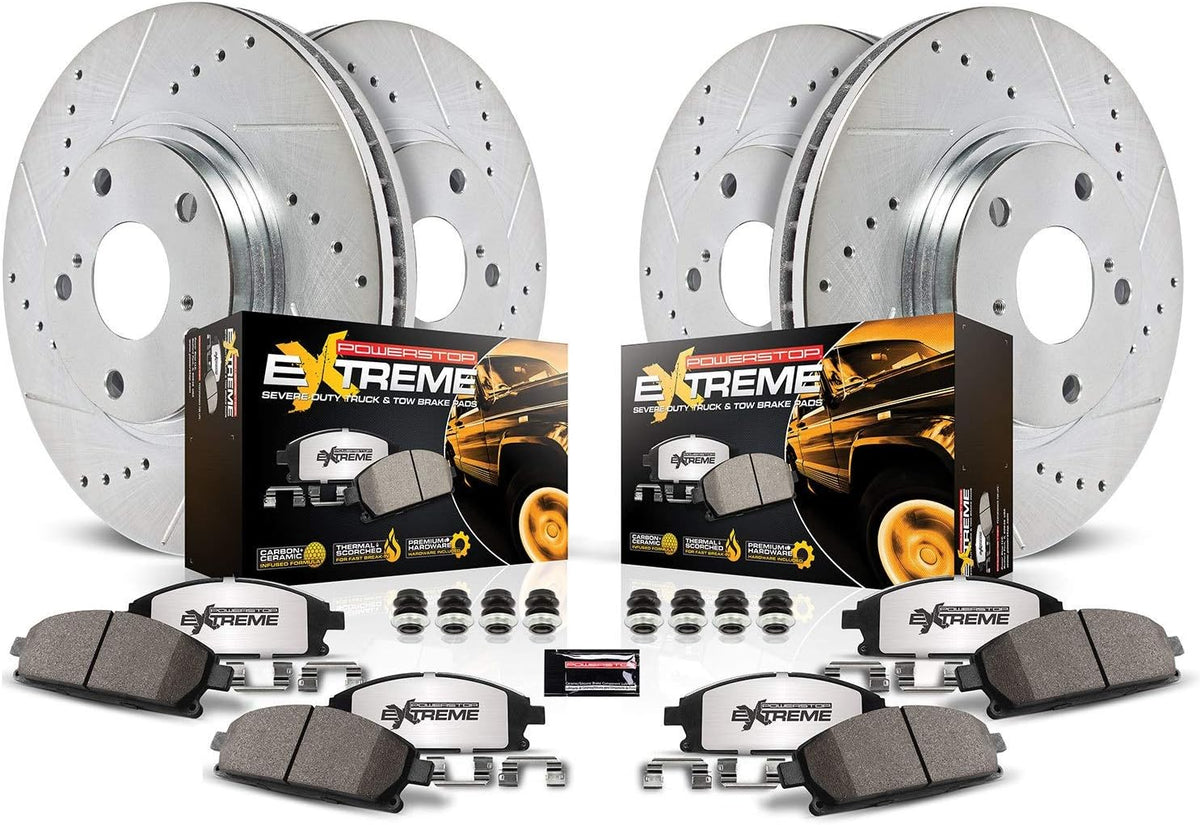 Front and Rear Carbon Fiber Ceramic Brake Kit B800310