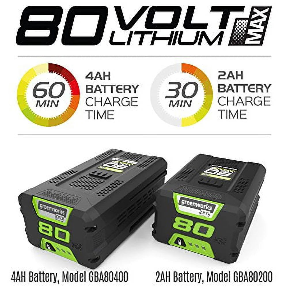 80-Volt 20-inch Brushless Battery Powered Push Snow Blower X195
