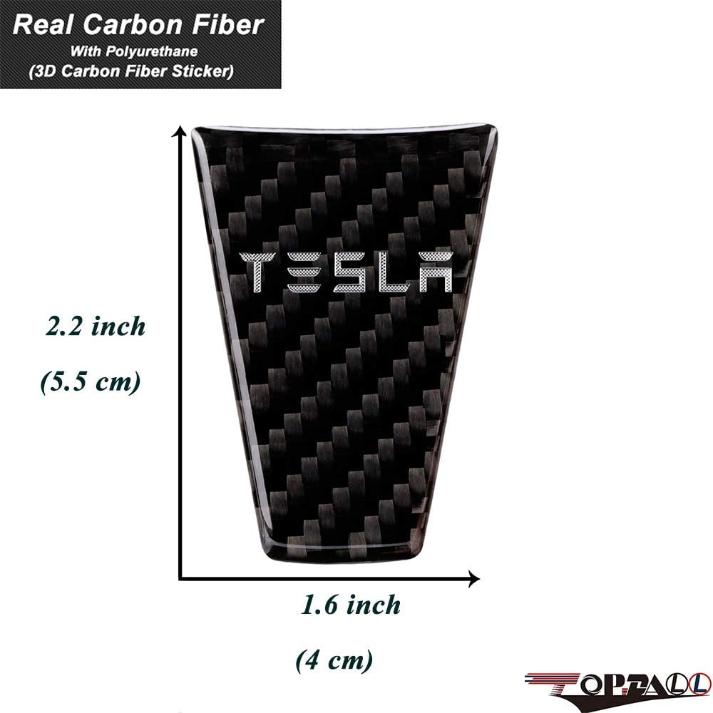 Carbon Fiber Steering Wheel Interior Sticker M1560