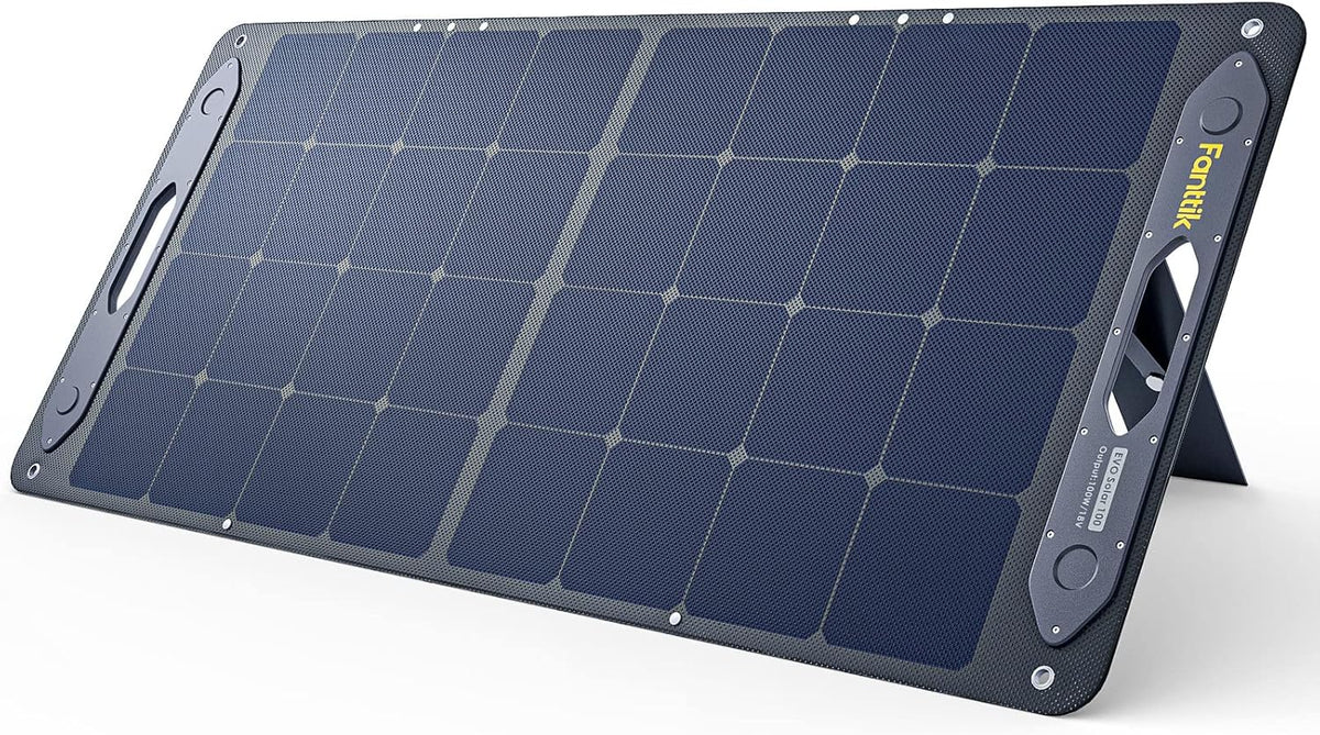100W Portable Foldable Solar Panel Kit with Adjustable Kickstand K823