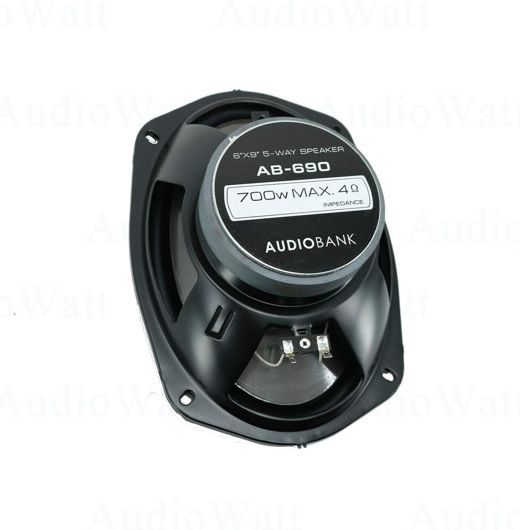 6x9 5-Way Car Audio Coaxial Speakers 4 Ohms B89299