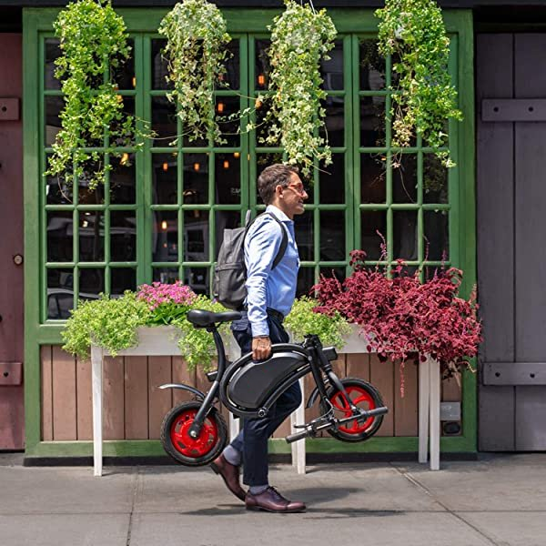 Folding Electric Bike with LCD Display, 40" x 20" x 37" L40062