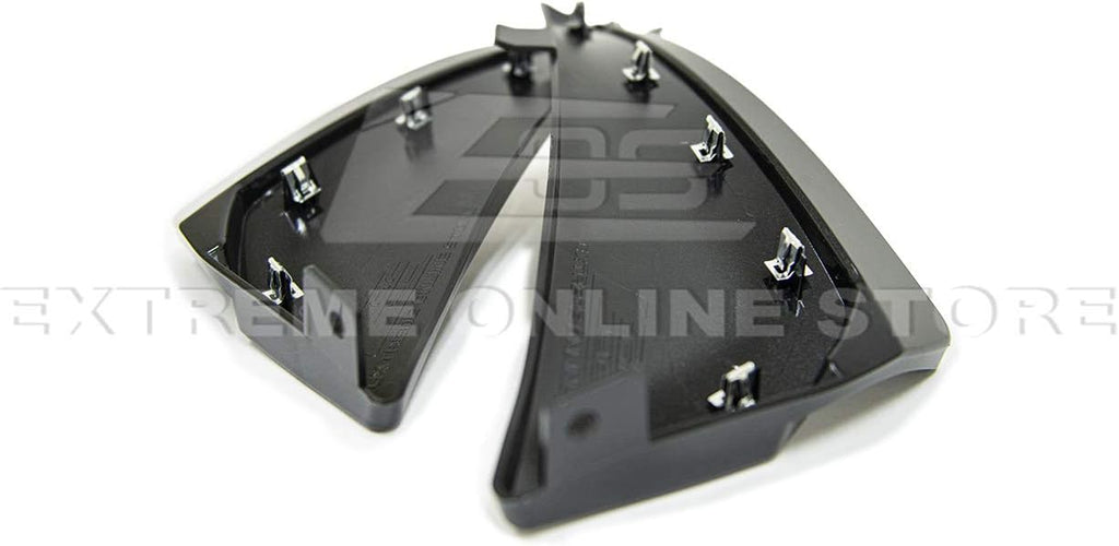 GM Factory XL Extended Style Painted Carbon Flash Metallic Rear Side Splash Guards Mud Flap Pair B33445