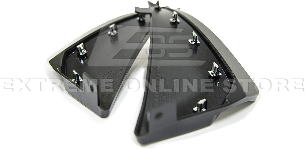 GM Factory XL Extended Style Painted Carbon Flash Metallic Rear Side Splash Guards Mud Flap Pair B33445