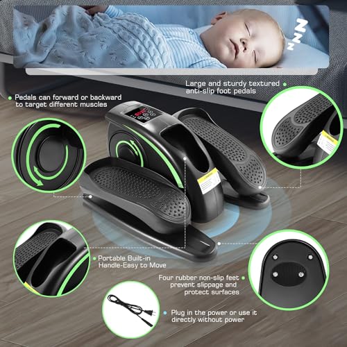 Electric Ellipse Leg Exerciser with Remote Control C9334