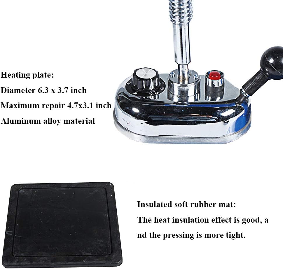 Automatic Tire Vulcanizing Machine with 6.3 x 3.7 inch Heater L6447