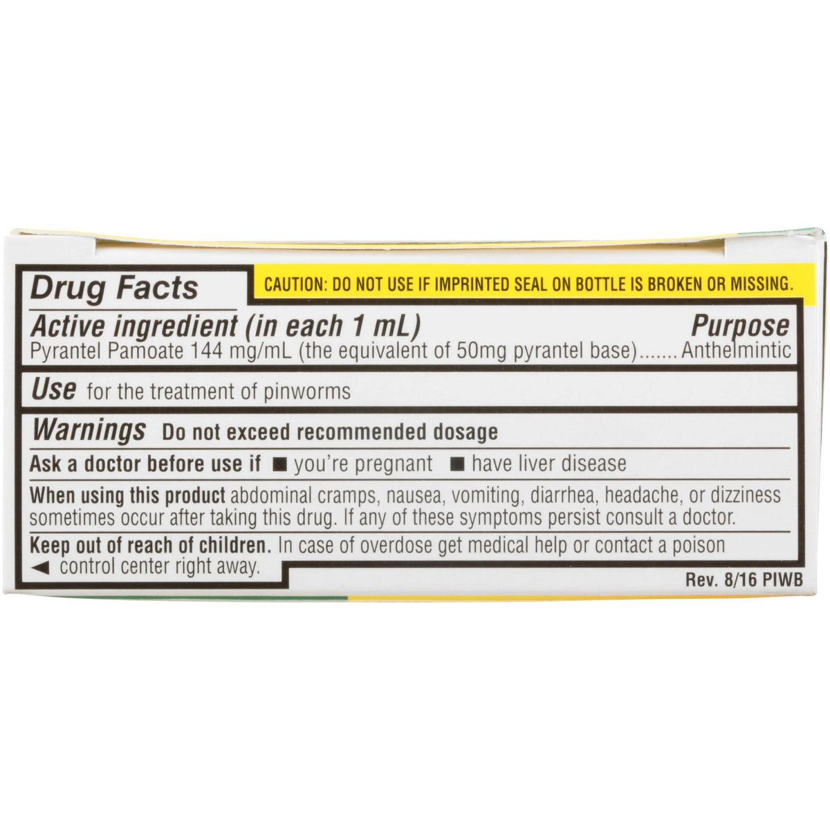 Pinworm Medicine, 1 fl oz. B66812