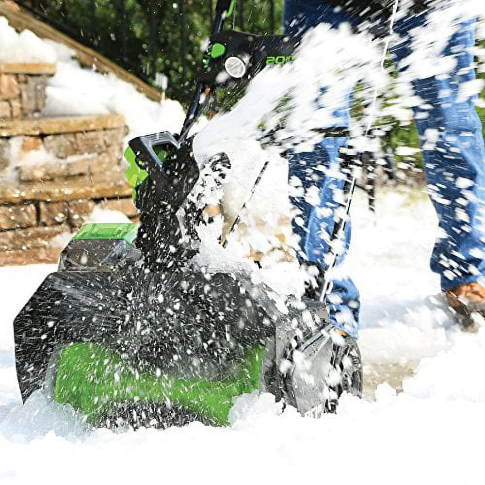 80-Volt 20-inch Brushless Battery Powered Push Snow Blower X195