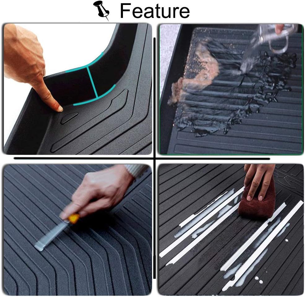 Cargo Liner Rear Cargo Tray Trunk Floor Mat Protector I631097