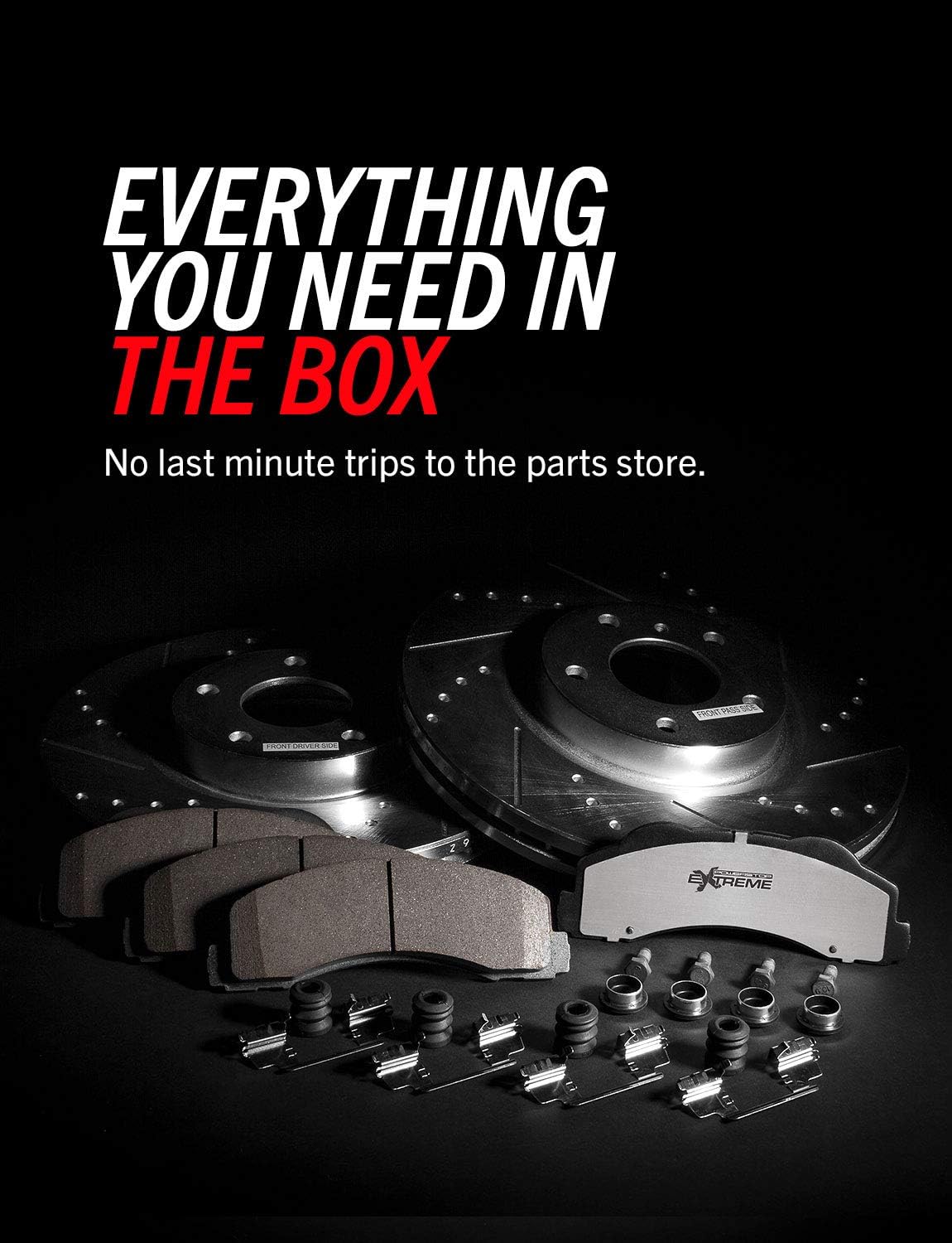 Front and Rear Carbon Fiber Ceramic Brake Kit B800310
