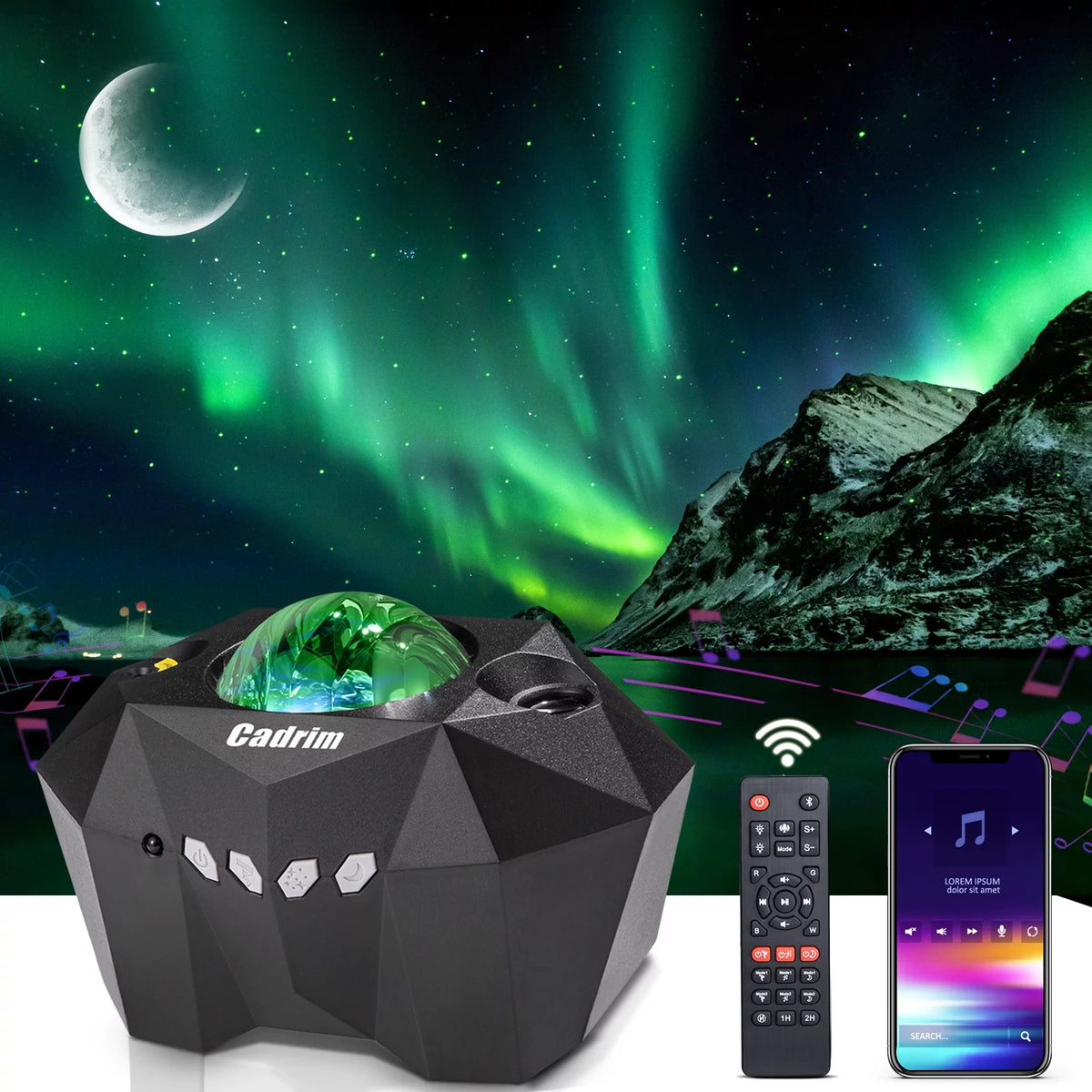 3 in 1 Northern Lights Projector F57572