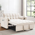 Grey 3 in 1 Convertible Sleeper Sofa Bed Z278