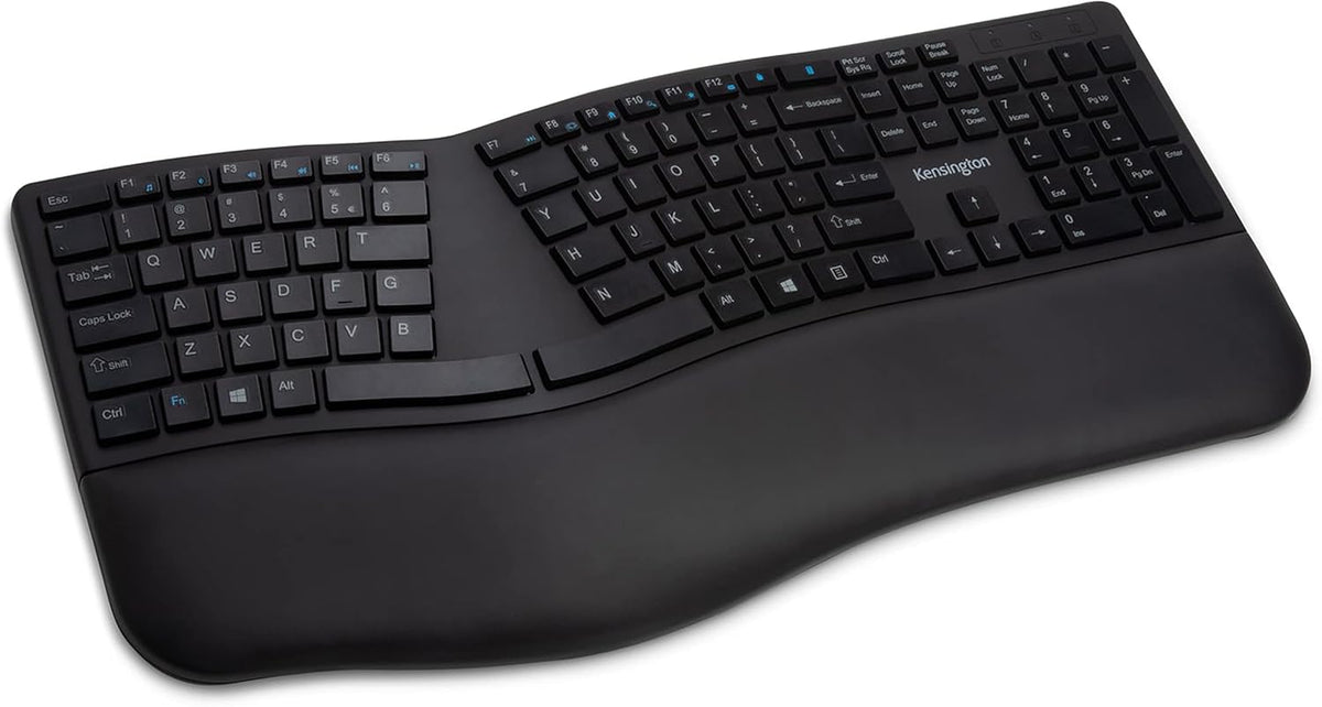 Black Ergonomic Wireless Keyboard Pack of 2 A60522