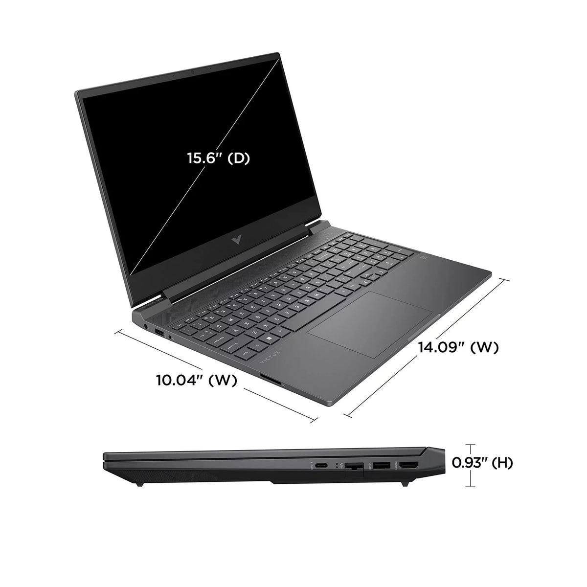 15.6" FHD 144Hz Display Gaming Laptop with AMD Ryzen 5 7535HS 32GB DDR5 RAM 2TB SSD NVIDIA GeForce RTX 2050 M76104
