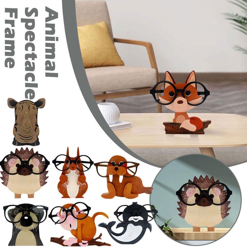 Handmade Wooden Carving Eyeglass Holder F9030