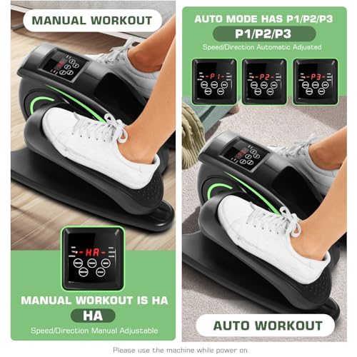 Electric Ellipse Leg Exerciser with Remote Control C9334