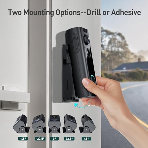 2K Video Doorbell Camera with Chime, Night Vision B711