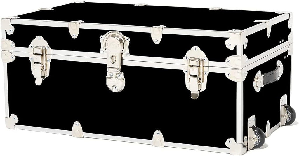 Large Storage Trunk with Mounted Wheels 32x18x14 V181