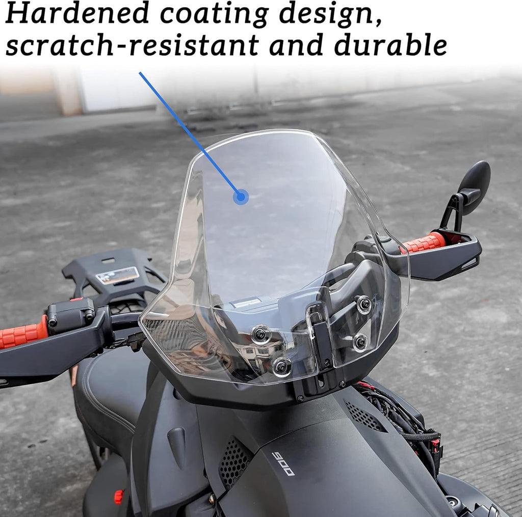 Adjustable Clear Hard Coated Front Windshield C562