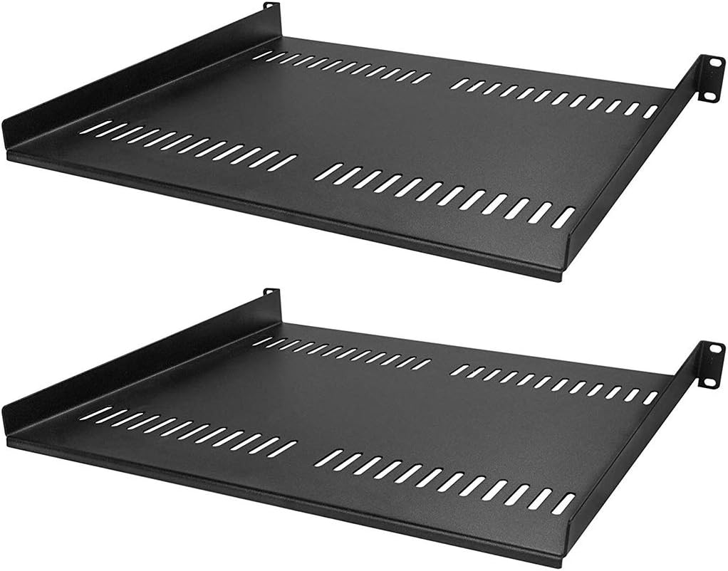 Heavy Duty Steel 19'' Wide Sliding Shelf, 2 Pack Q479