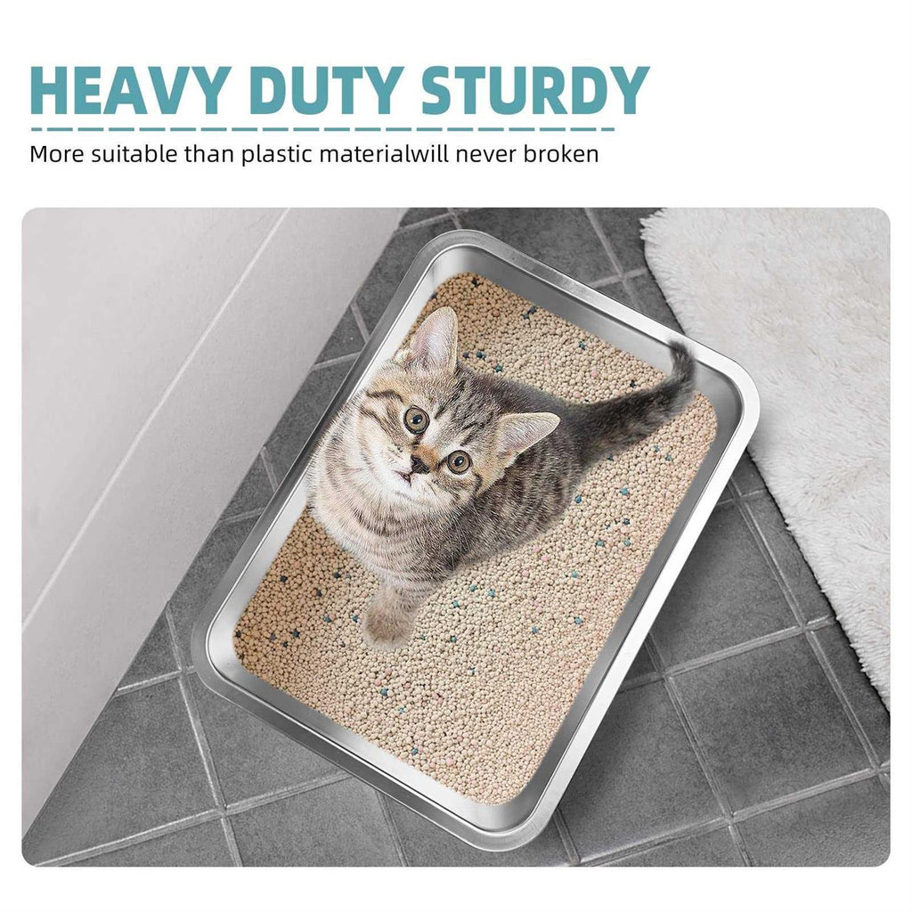 Stainless Steel Litter Box S4103