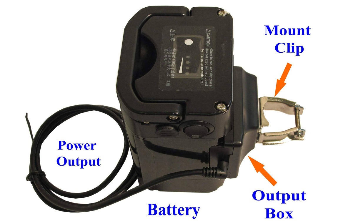 36V 11.6Ah Lithium Ion E-Bike Battery O484