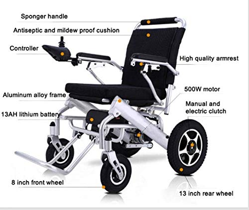 Aviation Travel Safe Lightweight Electric Power Wheelchair Scooter V17796