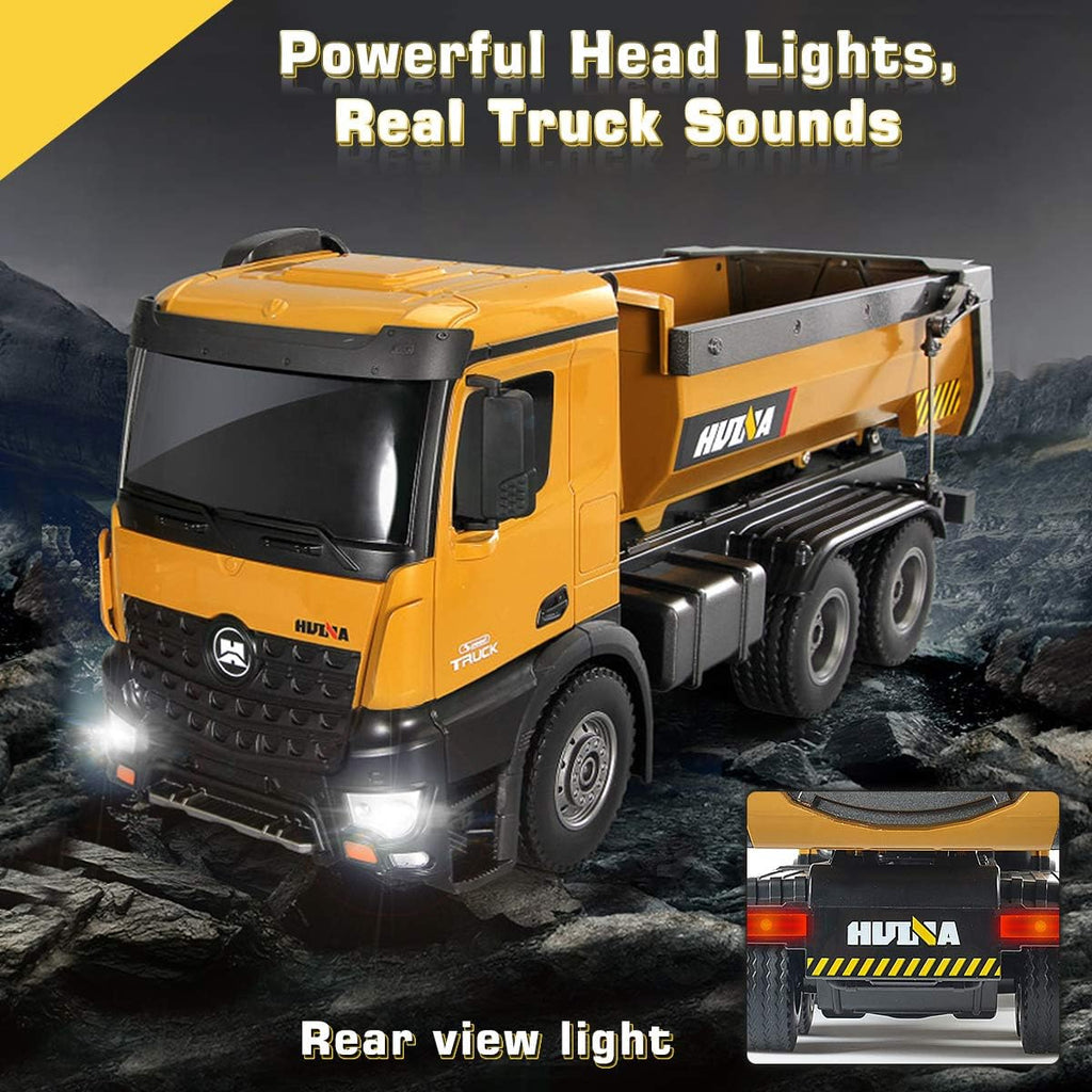 Remote Control Dump Truck Toy 1/14 Scale T6061
