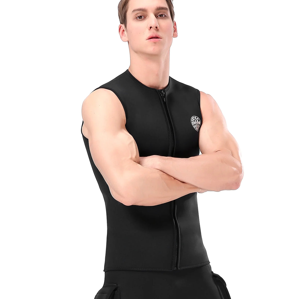 3mm Neoprene Sleeveless Wetsuit Vest L637