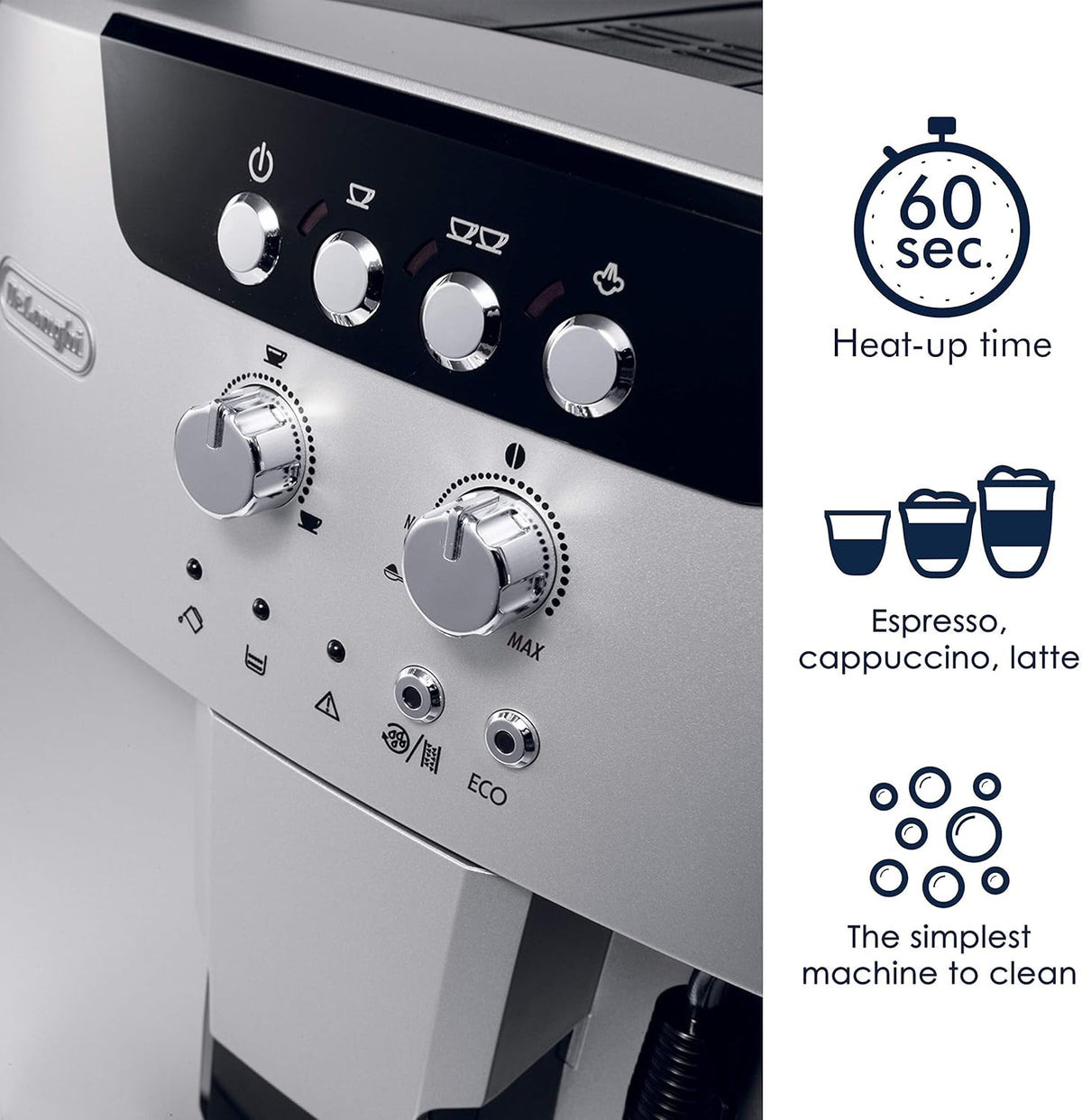 Silver Fully Automatic Espresso Machine S4494