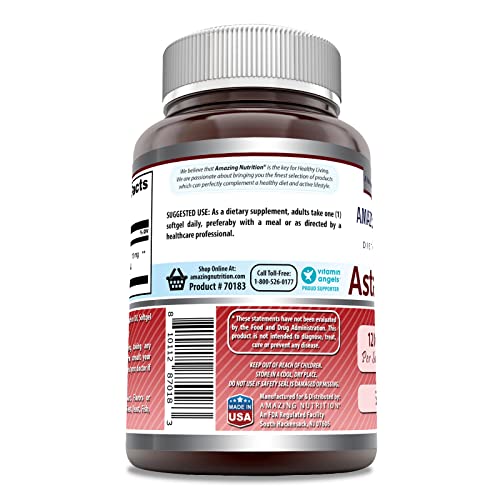 12 Mg Astaxanthin Supplement 30 Softgels Q28129