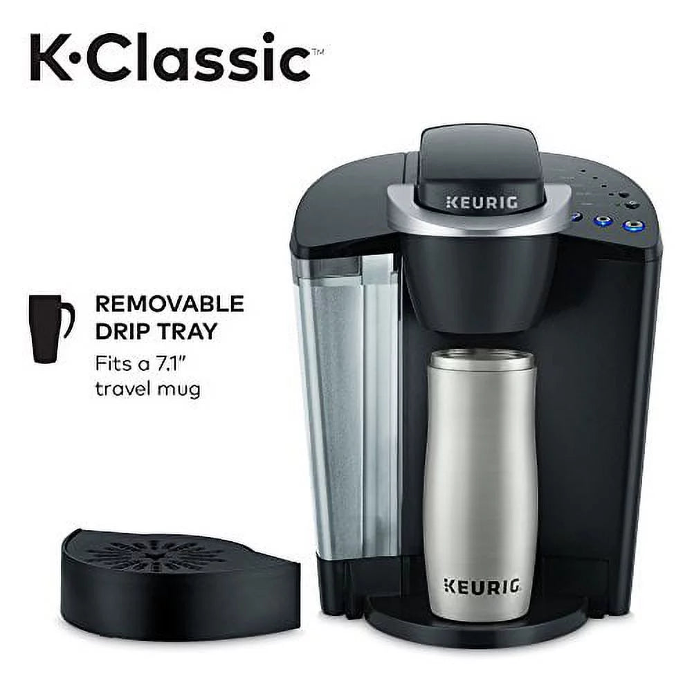 Black Single Serve Programmable Coffee Maker I87383