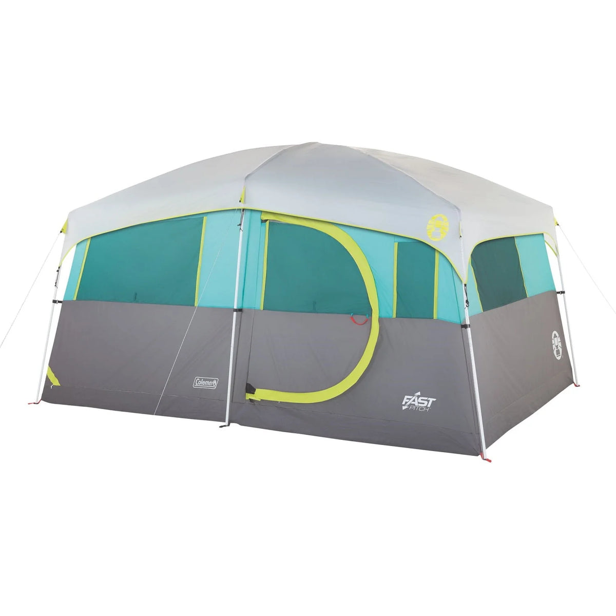8-Person Light Blue Cabin Camping Tent N290783