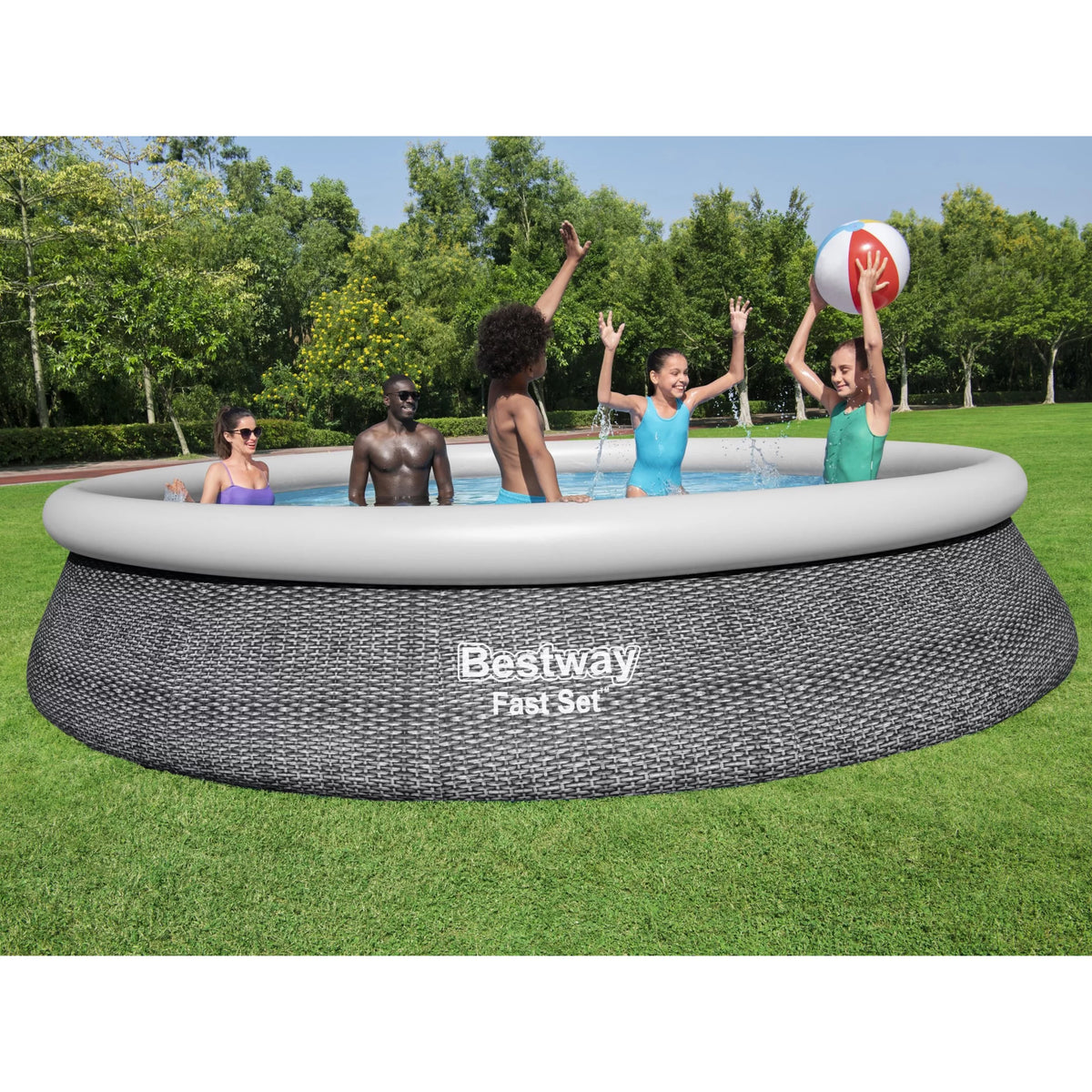 Round Inflatable Above Ground Pool Set K11300