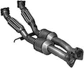 Rear Under Car Converter & Flex Pipes H364893
