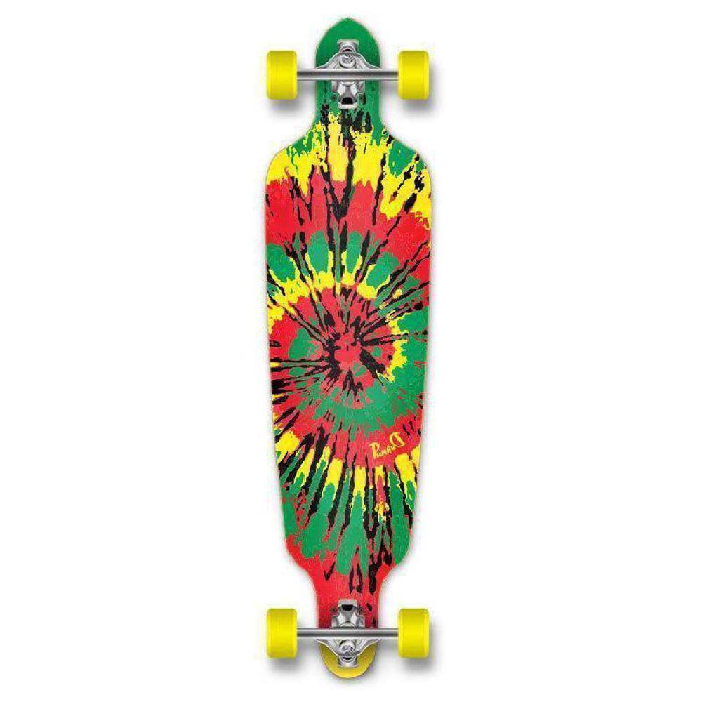Tiedye Drop Through Longboard Complete W9886
