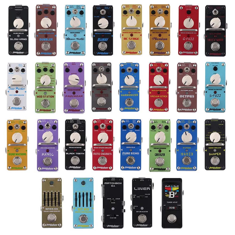 Mini Single Electric Guitar Effect Pedal with True Bypass S442