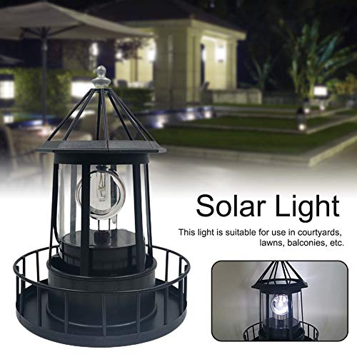LED Solar Powered Lighthouse Waterproof Light K94916
