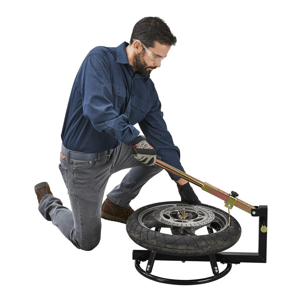Motorcycle Tire Change Stand with Bead Breaker A803647