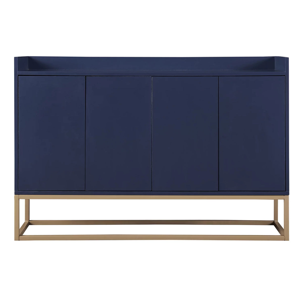 Navy Buffet Cabinet with 4 Doors F5565