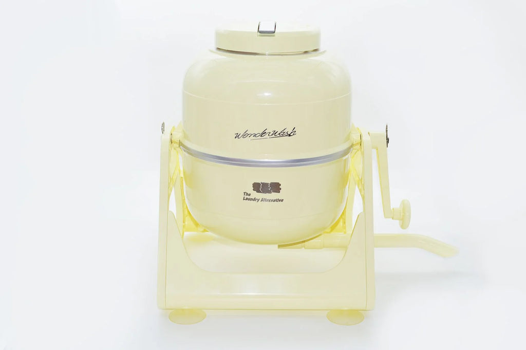 Non-electric Portable Mini Washing Machine (Yellow) G621415