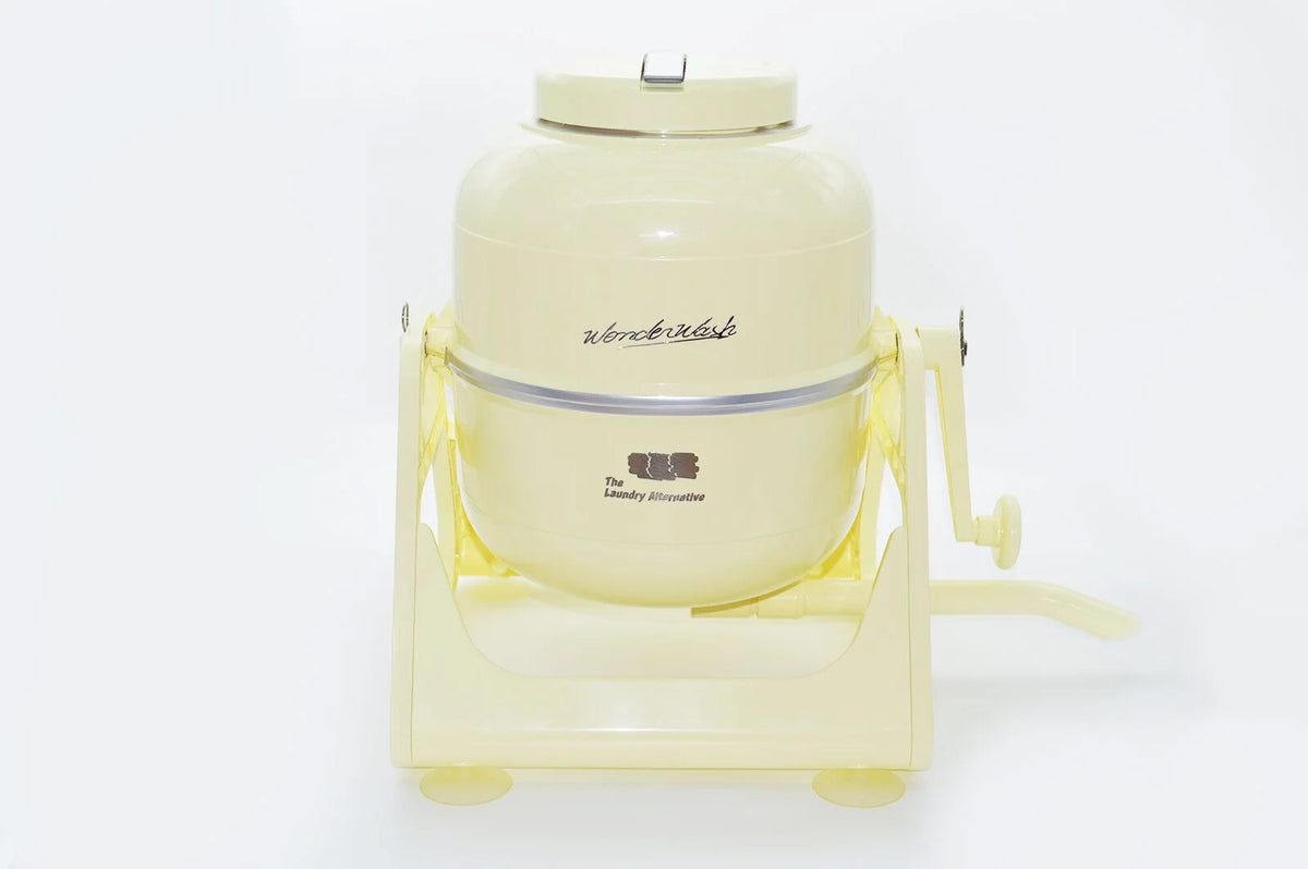 Non-electric Portable Mini Washing Machine (Yellow) G621415
