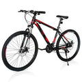 26 Inch 21 Speed Red Black Mountain Bike G8580
