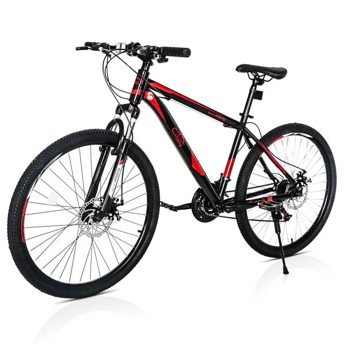 26 Inch 21 Speed Red Black Mountain Bike G8580