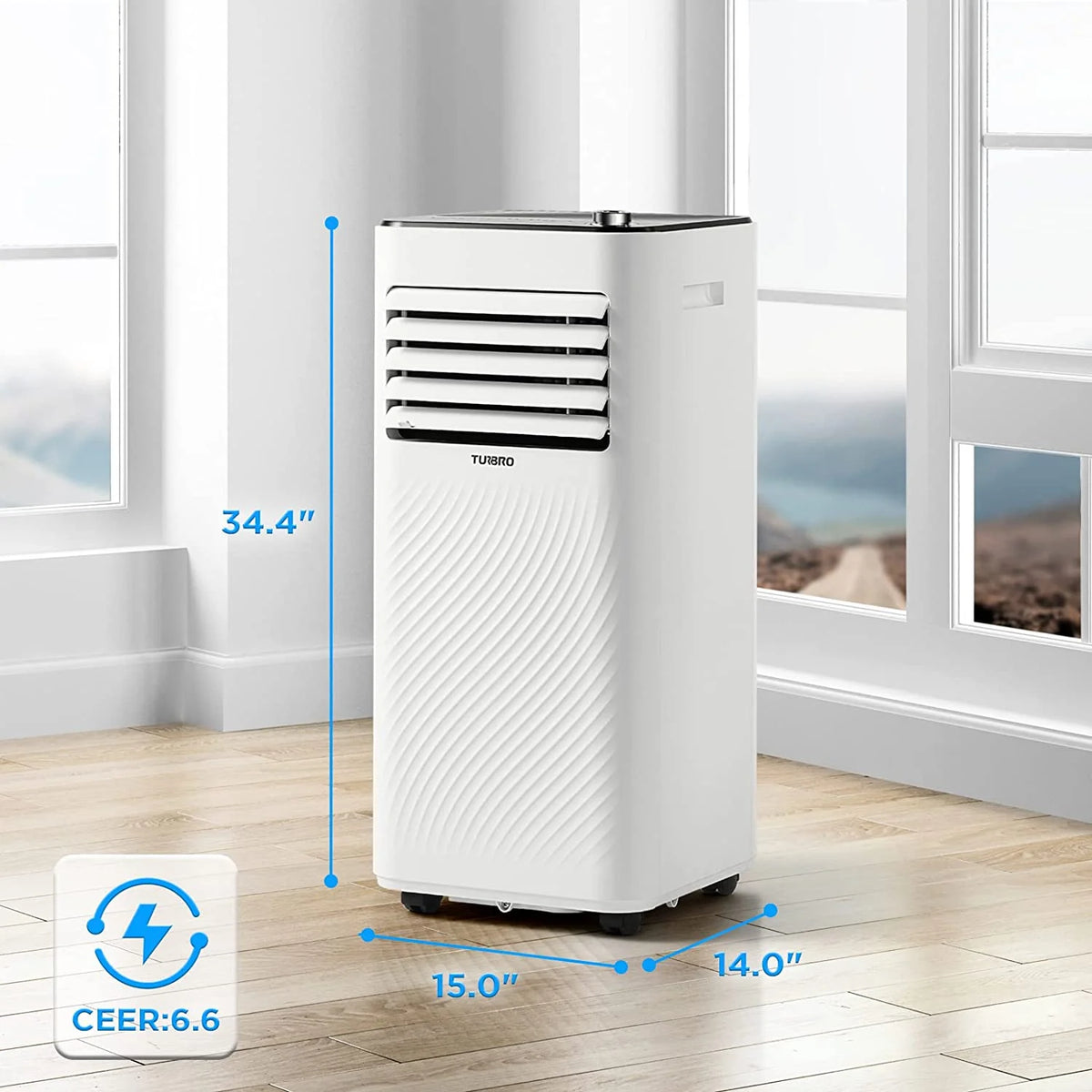 10,000 BTU Portable Air Conditioner, Dehumidifier and Fan F81146