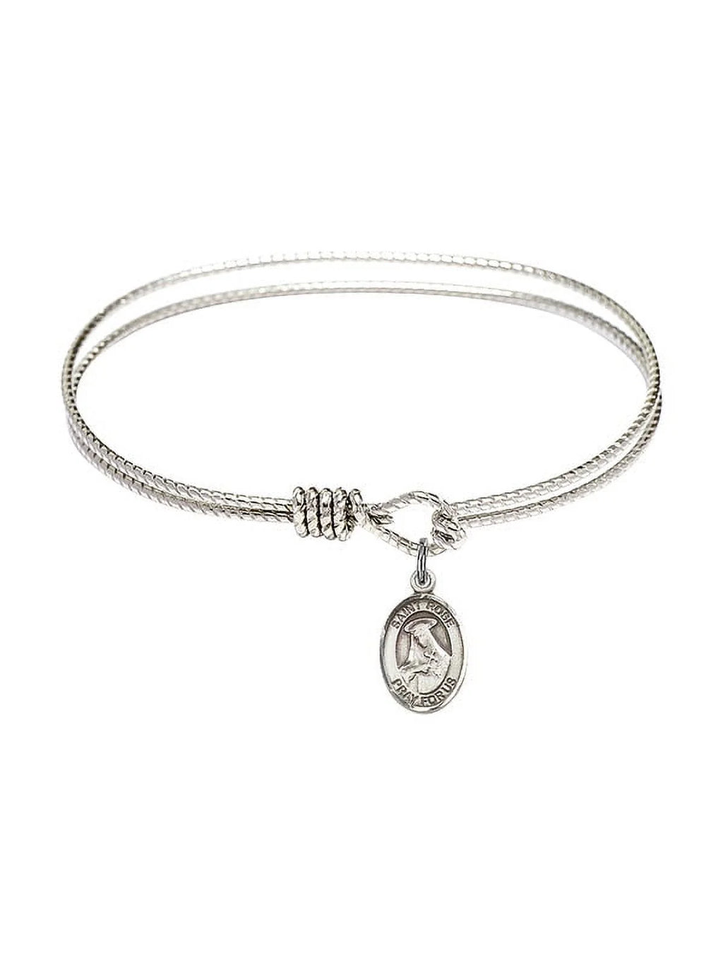 Oval Eye Hook Bangle Bracelet M740