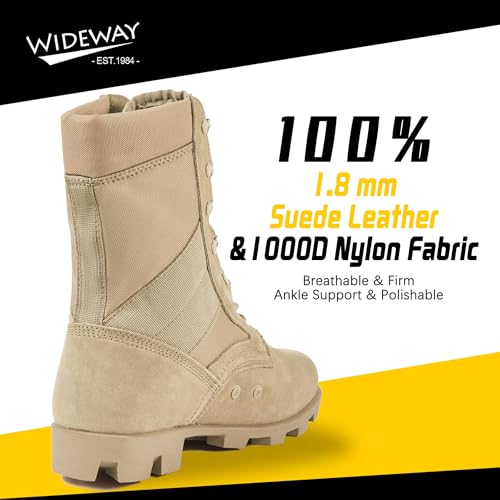 Men's 8 Inch Lightweight Tactical Boots C108