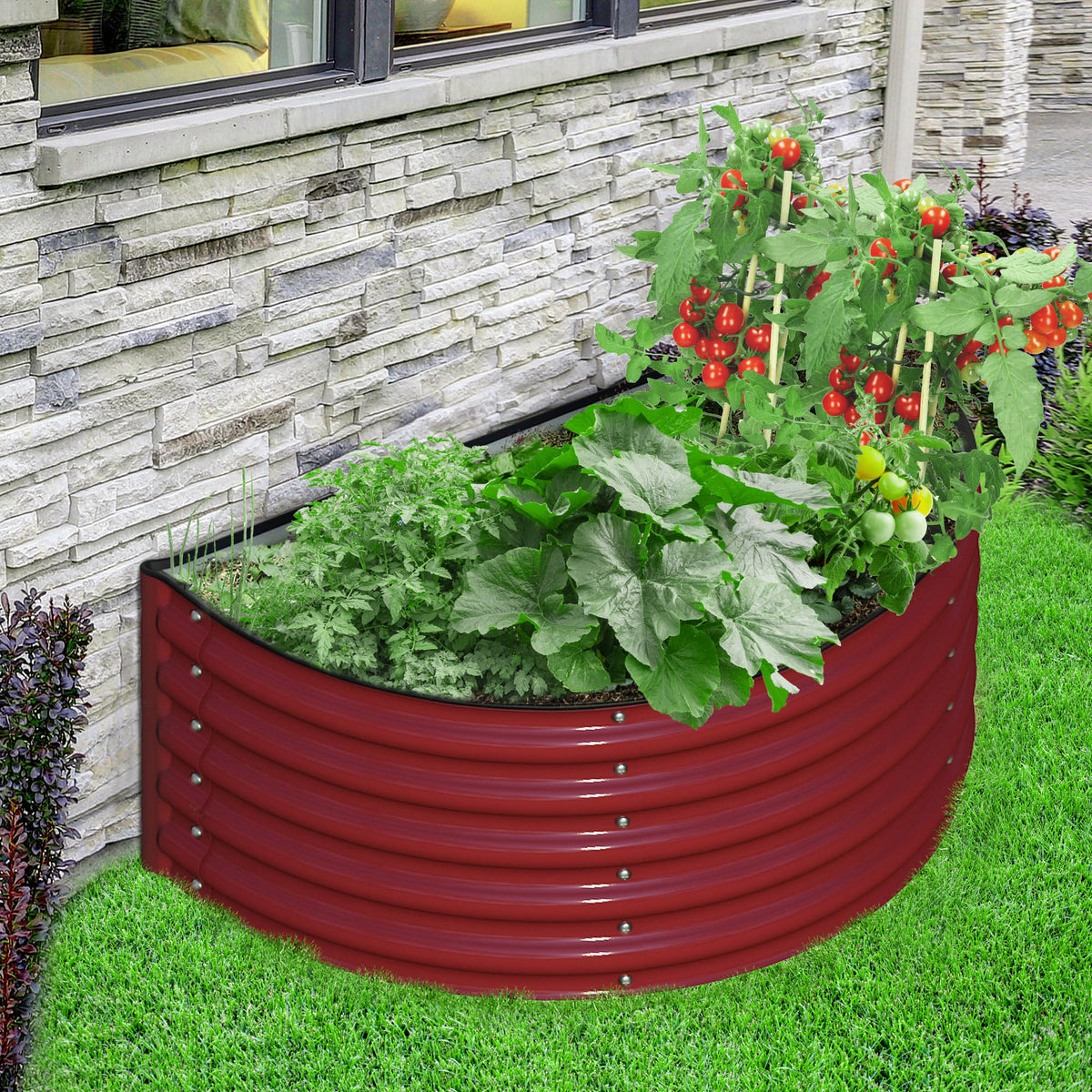 Barn Red Raised Garden Bed R9772